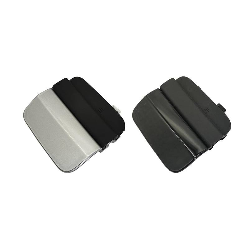 Stoßstangen-Abschlepphakenabdeckung, For Mercedes, W205 Auto Heckstoßstangen-Abschlepphaken-Abdeckkappe weiß, for Benz, C-Klasse Sport 2019-2021 C180 C200 C220 C250 C300 2058853303(Silver) von QWETY