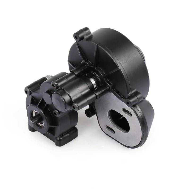 QWHTYO RC Cars Teile Kompatibel Mit Axial Für SCX10 1/10 Fernbedienung Getriebe Getriebegehäuse Für 540 Motor Upgrade Teile Zubehör von QWHTYO