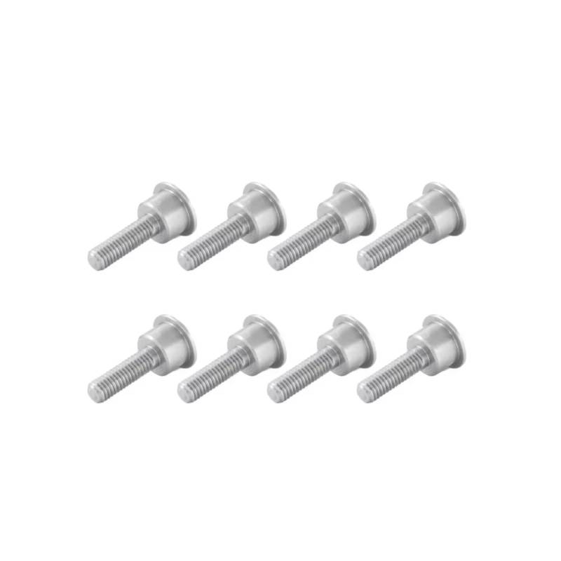 QWHTYO RC Cars Teile Kompatibel Mit LOSI 1/4 Rc Auto Motorrad Upgrade Teile Zubehör RC Vordere Bremsscheibe Befestigungsschraube(8pcs) von QWHTYO