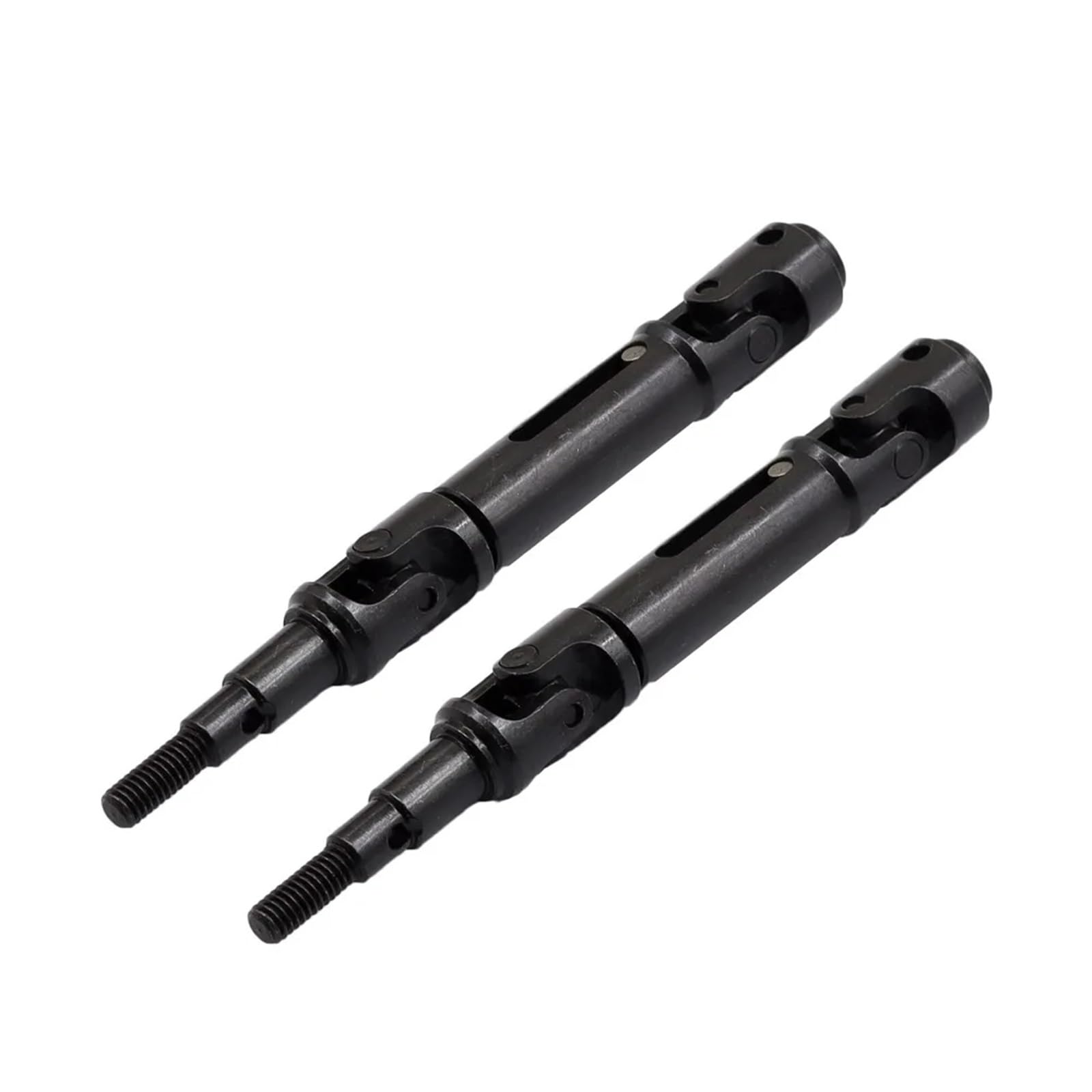 QWHTYO RC Cars Teile Kompatibel Mit MJX 14209 14210 1/14 RC Car Upgrade-Teile-Zubehör 2 Stück Metall-Antriebswelle CVD-Antriebswelle(Black) von QWHTYO