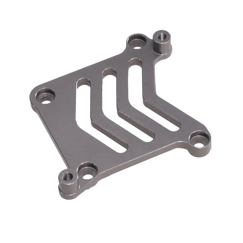 QWHTYO RC Cars Teile Kompatibel Mit MJX Für Hyper Für GO 16207 16208 16209 16210 H6V3 M162 M163 1/16 Fernbedienung Auto Metall Upgrade Zubehör Servobasis(Gray) von QWHTYO