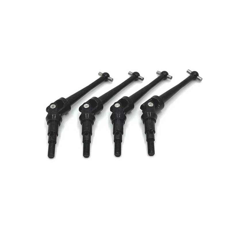 QWHTYO RC Cars Teile Kompatibel Mit MJX Für Hyper Für Go H16 16207 16208 16209 16210 M162 M163 Metall-Antriebswelle Und Rad-Sechskant-Adapter 1/16 RC-Autoteile(Red) von QWHTYO
