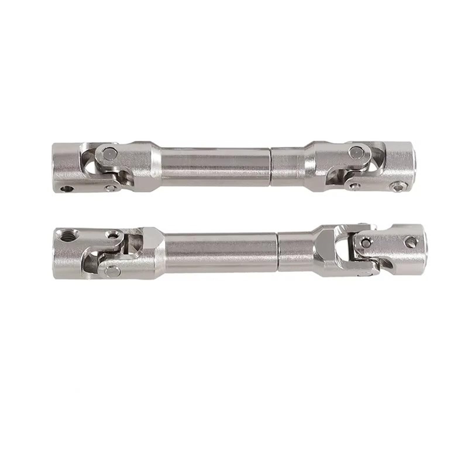 QWHTYO RC Cars Teile Kompatibel Mit MN Für MN128 MN86 G500 1/12 Fernbedienung Auto Upgrade Metall Teile Zubehör Für Universal Joint Antriebswelle(Long axis 2PCS) von QWHTYO