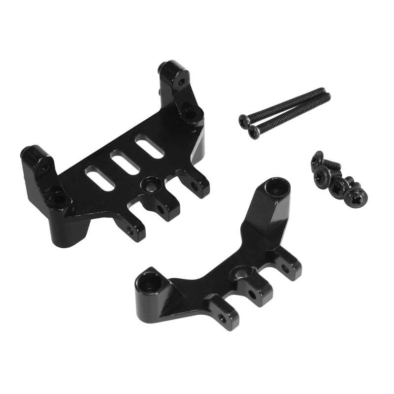 QWHTYO RC Cars Teile Kompatibel Mit MN Für MN128 MN86 MN86S MN86K MN86KS G500 1/12 RC Auto Metall Upgrade Teile Zubehör Spurstange Für Sitz(Black) von QWHTYO