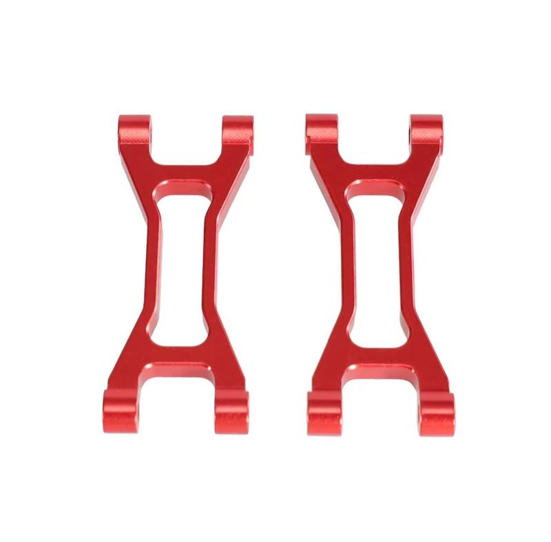 QWHTYO RC Cars Teile Kompatibel Mit SCY 18101 18102 1/18 Fernbedienung Auto Ersatzteile Metall Upgrade Und Modifikation Metall Hinten Für Schwinge(Red) von QWHTYO