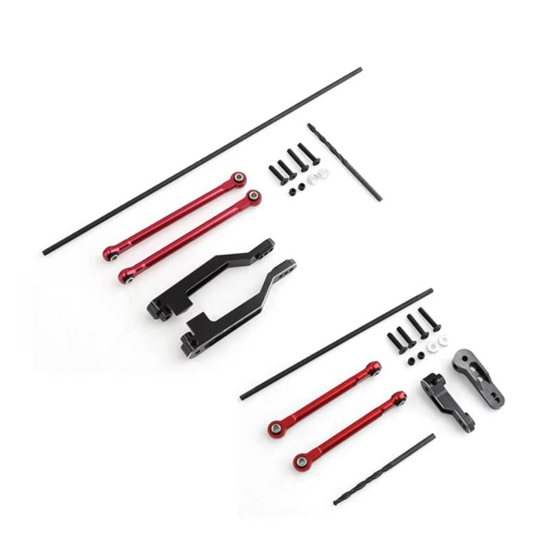 QWHTYO RC Cars Teile Kompatibel Mit Traxxas Für UDR Für Unlimited Für Desert 1/7 RC Auto Teile Zubehör Metall-Stabilisator-Set Vorne Und Hinten von QWHTYO