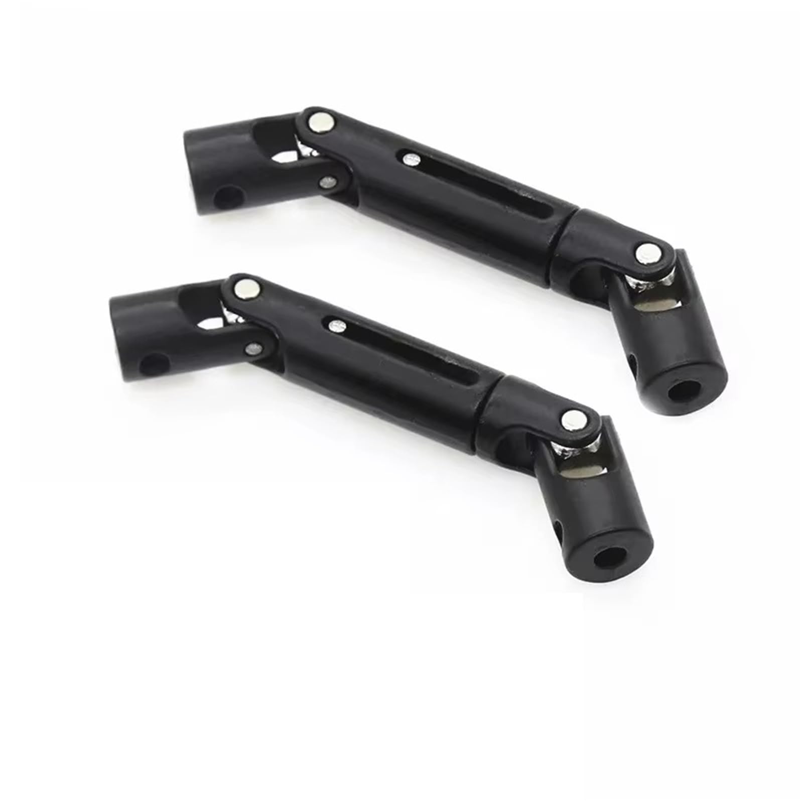 QWHTYO RC Cars Teile Kompatibel Mit WPL C14 C24 C34 Für MN D90 D91 D96 D99 D99S MN90 RC Auto Upgrades Teile Zubehör 2 Stücke Metall Antriebswelle Antriebswelle(Black) von QWHTYO