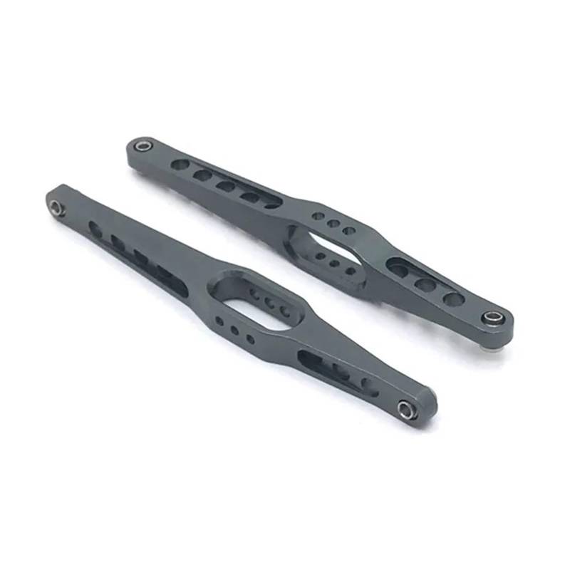 QWHTYO RC Cars Teile Kompatibel Mit Wltoys 12423 12427 12428 12429 Fernbedienung Auto Unterstützung Nach Dem Arm Metall Upgrade Teile Zubehör(Gray) von QWHTYO