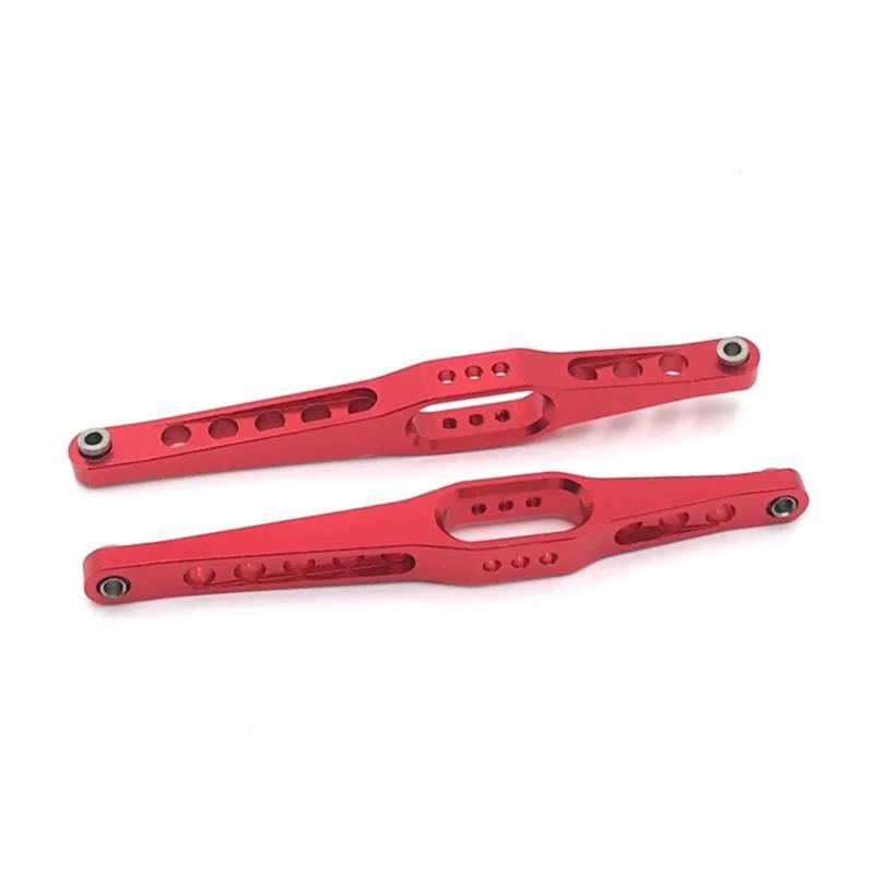 QWHTYO RC Cars Teile Kompatibel Mit Wltoys 12423 12427 12428 12429 Fernbedienung Auto Unterstützung Nach Dem Arm Metall Upgrade Teile Zubehör(Red) von QWHTYO