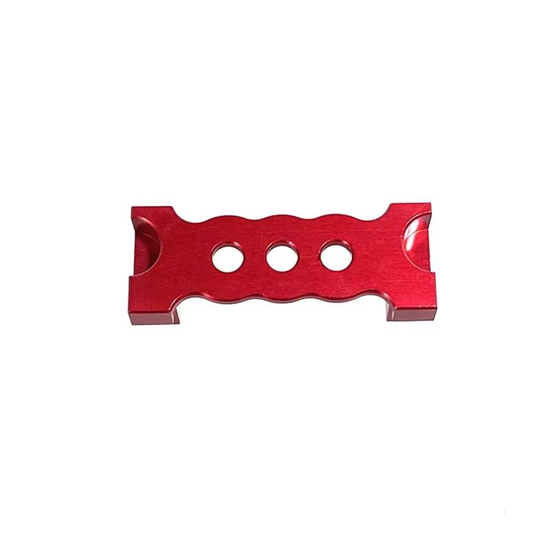 QWHTYO RC Cars Teile Kompatibel Mit Wltoys 144001 124016-17-18 124019 RC Car Upgrade-Zubehör Lenkgetriebe Lenkgetriebe Mit Fester Basis Für Sitzpresse(Red) von QWHTYO