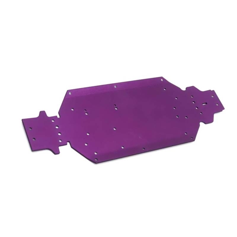 QWHTYO RC Cars Teile Kompatibel Mit Wltoys 144010 144001 144002 1/14 RC Autoteile Upgrade Metall Retrofit Grundplatte Ersatzzubehör(Purple) von QWHTYO