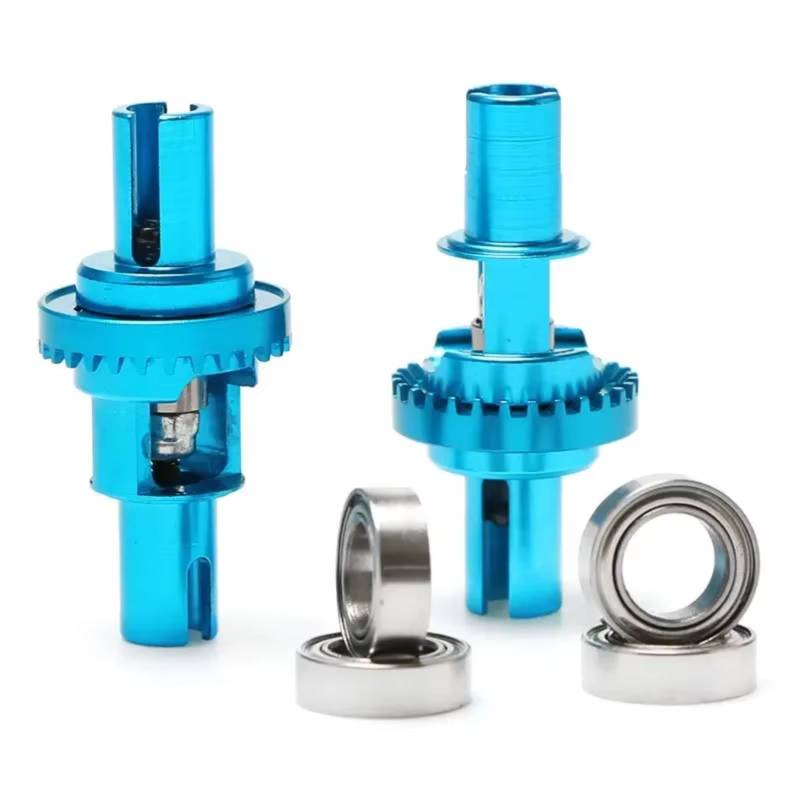 QWHTYO RC Cars Teile Kompatibel Mit Wltoys K929 K939 K969 K979 K989 K999 1/28 RC Auto Ersatzteile Metall Upgrade Einstellbare Kugel Differential Box(2pcs) von QWHTYO