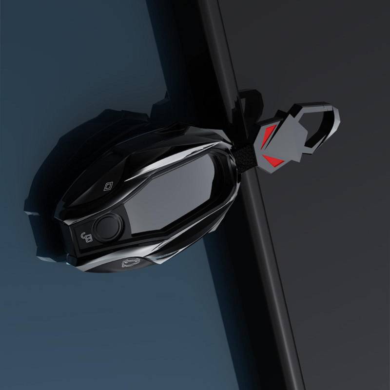 Zinklegierung Auto LED Display Key Cover Case, passend für BMW 5 7er G11 G12 G30 G31 G32 i8 I12 I15 G01 X3 G02 X4 G05 X5 G07 X7 von QWIHJ