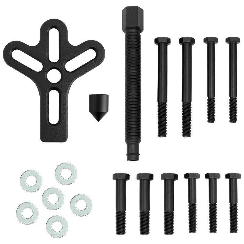 QWORK® 13 Stück Lenkrad Abzieher Kit,Abzieher Entferner，Polradabzieher von QWORK
