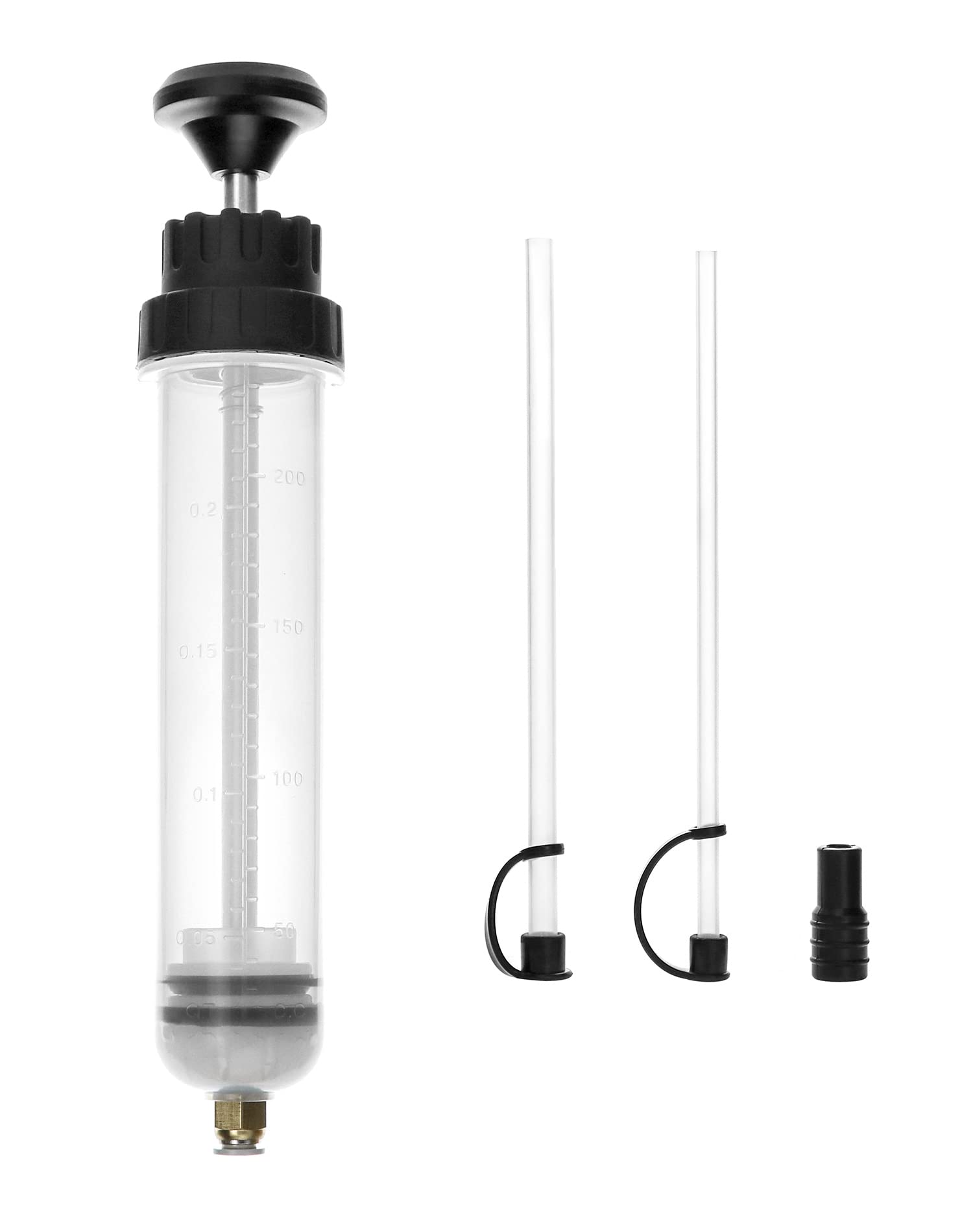 QWORK® 200ML / 0.21Qt. / 7OZ Öl Saugnapf Spritze,Kfz-Bremsflüssigkeit Ölwechsel, Getriebeöl und Bremsflüssigkeitsextraktor QWORK® 200ML / 0.21Qt. / 7OZ Öl Saugnapf Spritze,Kfz-Bremsflüssigkeit Ölwechsel, Getriebeöl und Bremsflüssigkeitsextraktor von QWORK