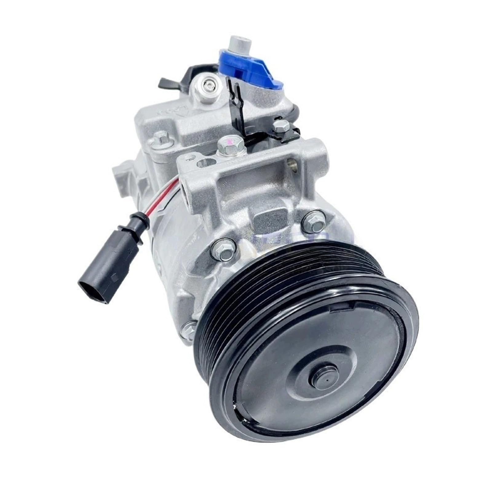 A/C AC Klimaanlage Kompressor Kühlung Pumpe 8E0260805AF 8E026080 5AS 4471909570 Kompatibel for Audi A4 8E2 8E5 8HE 8H7 B6 B7 2,4 3,0(100MM Pulley Dia) von QWSDDF