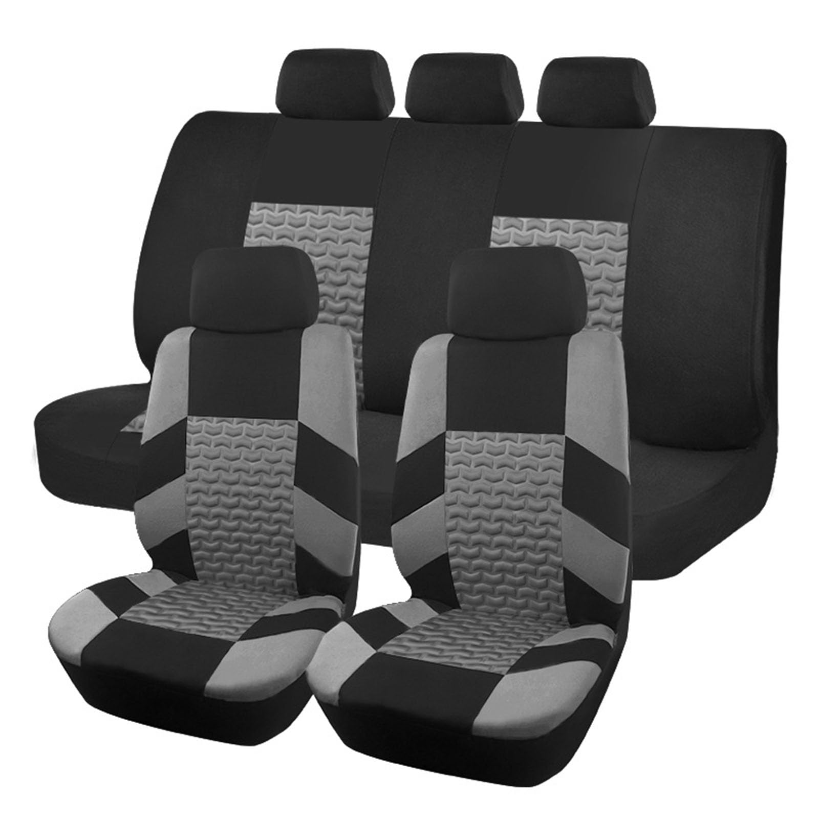 QWTYAFDD Autositzbezug Set,für Audi A1 A3 A4 A5 A6 A7 A8 A4L A6L A8L Q2 Q3 Q5 Q7 Q5L Universal-Sitzbezug, Komplett-Set, Schonbezüge Autositze für Vordersitze und Rückbank,A QWTYAFDD Autositzbezug Set,für Audi A1 A3 A4 A5 A6 A7 A8 A4L A6L A8L Q2 Q3 Q5 Q7 Q5L Universal-Sitzbezug, Komplett-Set, Schonbezüge Autositze für Vordersitze und Rückbank,A von QWTYAFDD