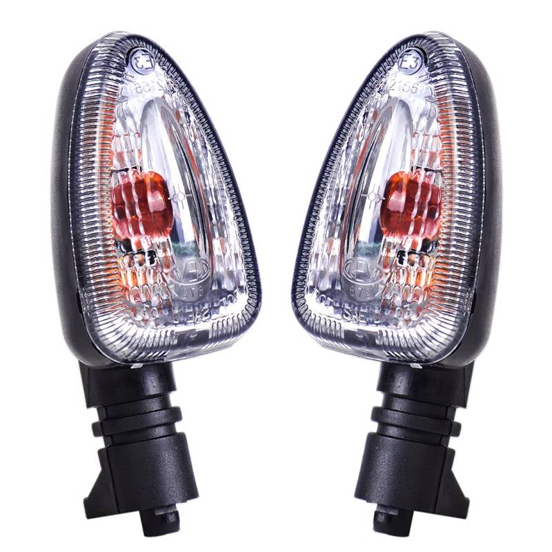 Blinker Motorrad,Motorrad Blinker 1Pair Motorrad Löschen Signalanzeige Licht Lampe Passend Für BMW von QXYOGO