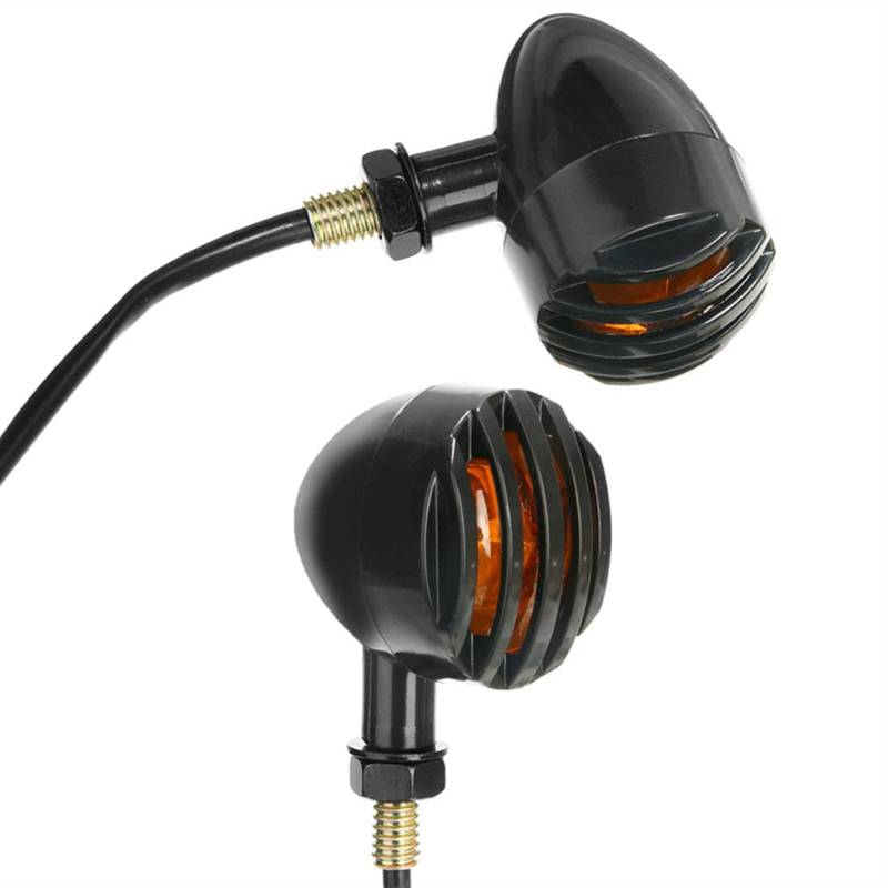 Blinker Motorrad,Motorrad Blinker 4. STCK Motorrad Blinker Blinker-Anzeige leuchtet von QXYOGO