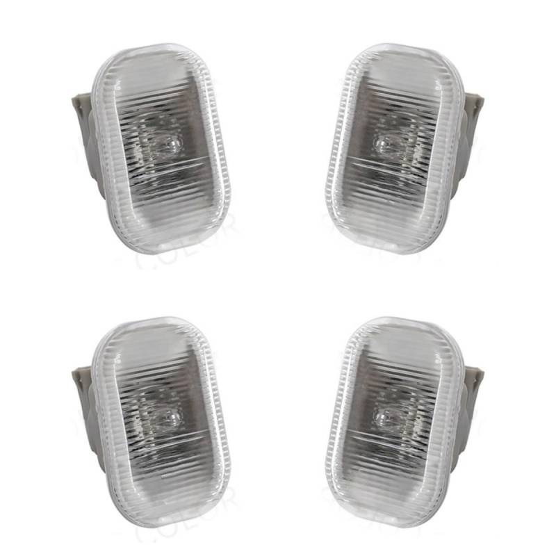 Spiegelblinker Dynamische,Dynamische Blinker Auto Vorderen Stoßfänger Seite Marker Blinker Lampe Fit Verwenden for Toyota Corolla 2004 2005 2006(Halogen Light) von QXYOGO