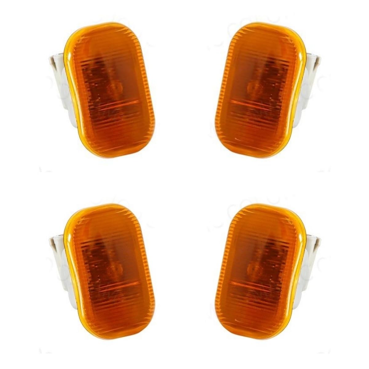 Spiegelblinker Dynamische,Dynamische Blinker Auto Vorderen Stoßfänger Seite Marker Blinker Lampe Fit Verwenden for Toyota Corolla 2004 2005 2006(Yellow Light) von QXYOGO