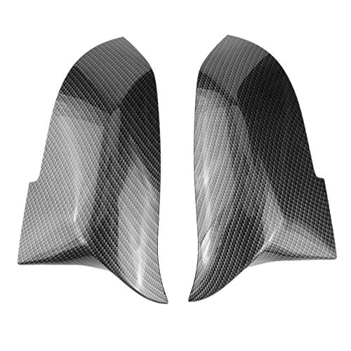 Spiegelkappen,Auto Rückspiegel Abdeckung 1 Paar Carbon-Faser-Auto-Rückspiegel Abdeckkappe Passend Passend für BMW F20 F22 F30 F31 F32 F33 F36 F34 F35 Seitenspiegelabdeckung Trim 5116 Spiegelkappen,Auto Rückspiegel Abdeckung 1 Paar Carbon-Faser-Auto-Rückspiegel Abdeckkappe Passend Passend für BMW F20 F22 F30 F31 F32 F33 F36 F34 F35 Seitenspiegelabdeckung Trim 5116 von QXYOGO