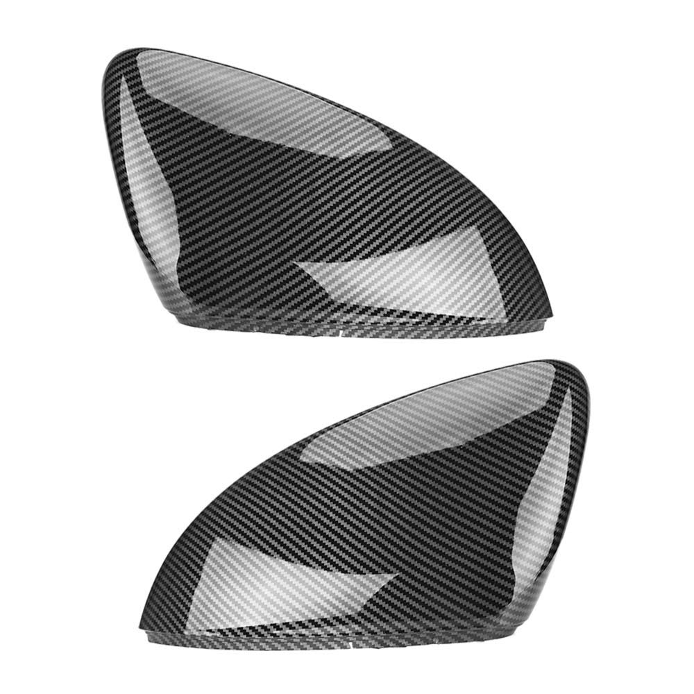 Spiegelkappen,Auto Rückspiegel Abdeckung 2 Stück Passend für VW Golf MK7 7.5 GTI 7 7R Spiegelabdeckungen Caps Rückspiegel-Fall-Abdeckung Carbon Look Hellschwarz Mattchromabdeckung(Carbon Look Black) Spiegelkappen,Auto Rückspiegel Abdeckung 2 Stück Passend für VW Golf MK7 7.5 GTI 7 7R Spiegelabdeckungen Caps Rückspiegel-Fall-Abdeckung Carbon Look Hellschwarz Mattchromabdeckung(Carbon Look Black) von QXYOGO