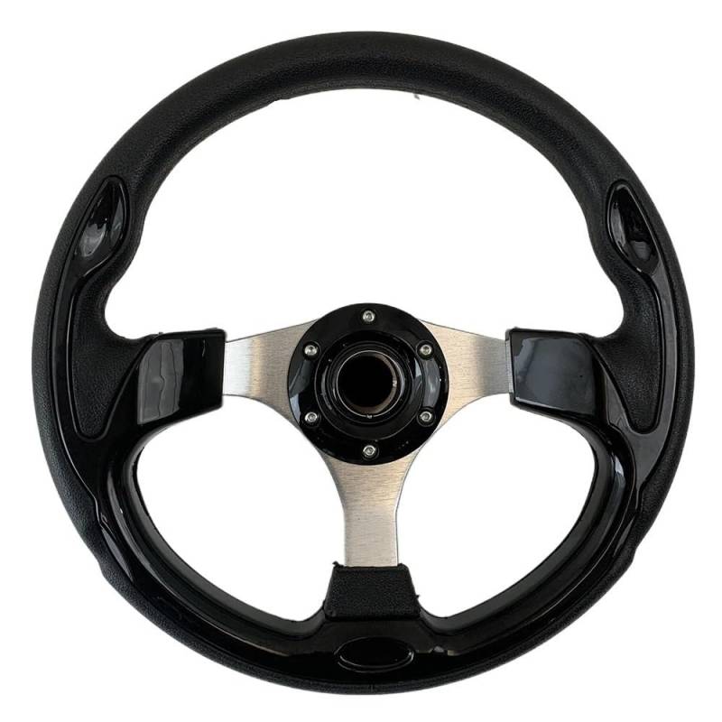 Sportlenkrad,Drifting Steering Wheel,Lenkrad Universal Racing Car Racing Lenkräder PU 13 Zoll 320 mm Sport Lenkrad(A) von QXYOGO