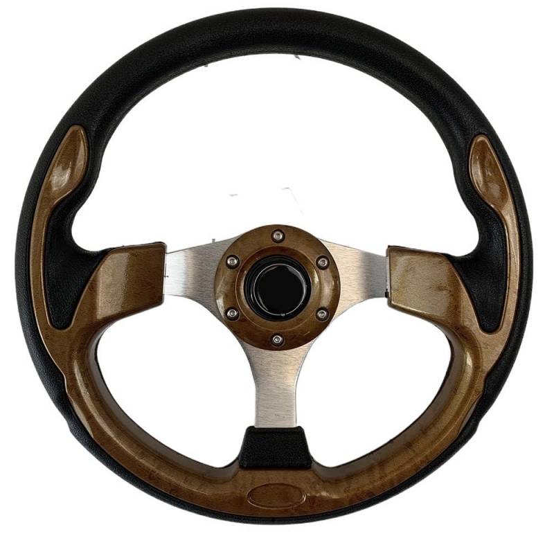 Sportlenkrad,Drifting Steering Wheel,Lenkrad Universal Racing Car Racing Lenkräder PU 13 Zoll 320 mm Sport Lenkrad(G) von QXYOGO