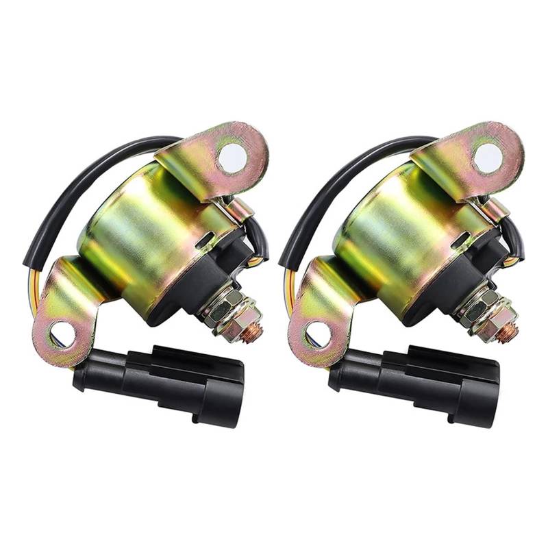 1/2 Motorrad-Starter-Magnetrelais for 400 500 RZR 570 700 800 RZR 4 900 1000 XP Trail Blazer Boss 330(2 pcs) von QXYSLHKC