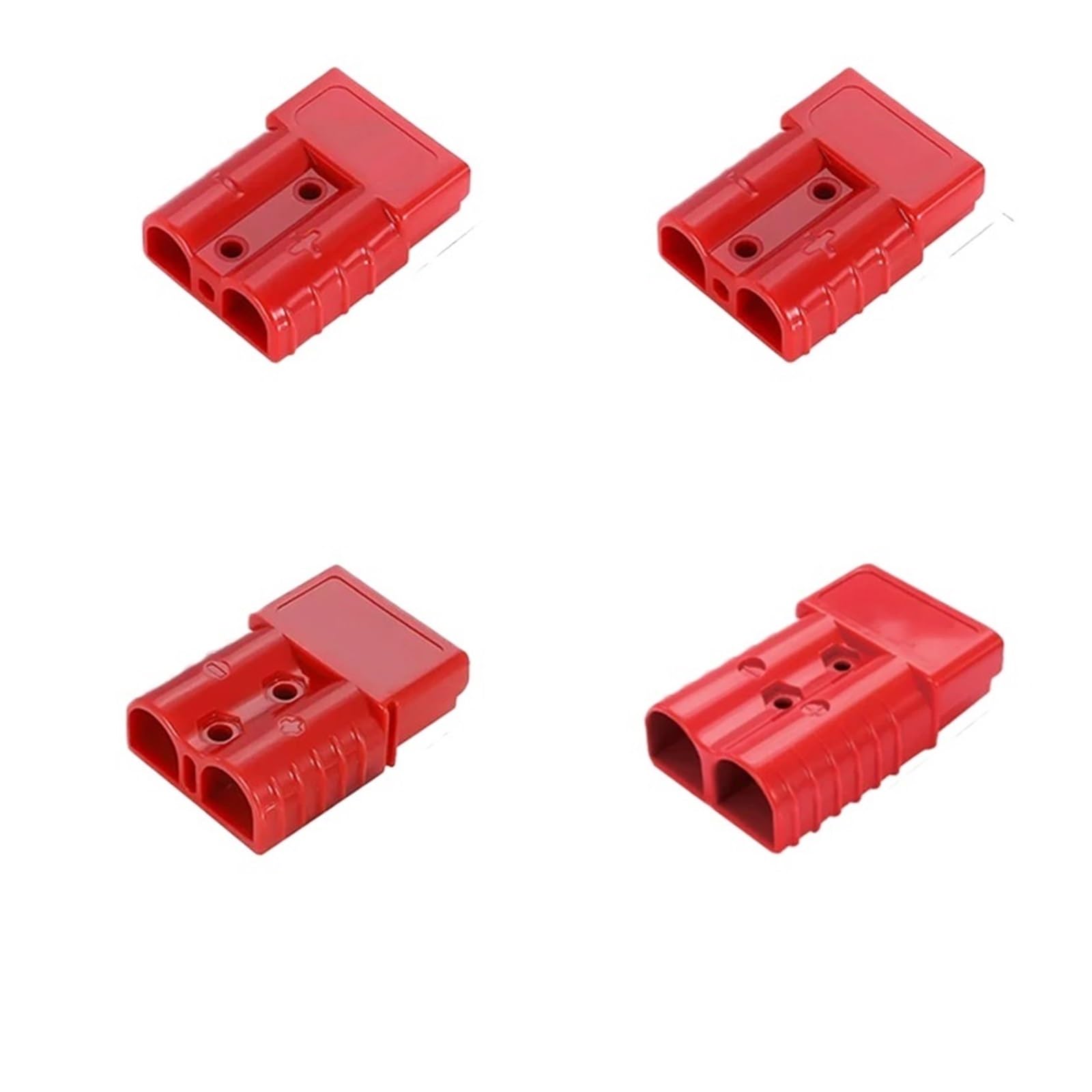 2/6/10 Stück 50A 120A 175A 350A Batterieladeanschluss 600V Strom Schneller Netzstecker for elektrische Batterien(Red,6PCS_350A) von QXYSLHKC