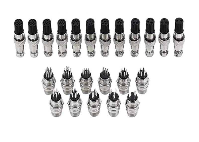 5/10/20Set GX12 GX16 GX20 2 3 4 5 6 7 8 9 10 12 14 15 Pin Männlich & Weiblich Docking Aviator Luftfahrt Steckdose Rundsteckverbinder(GX20,20 SETS(MALE FEMALE)_3P) von QXYSLHKC