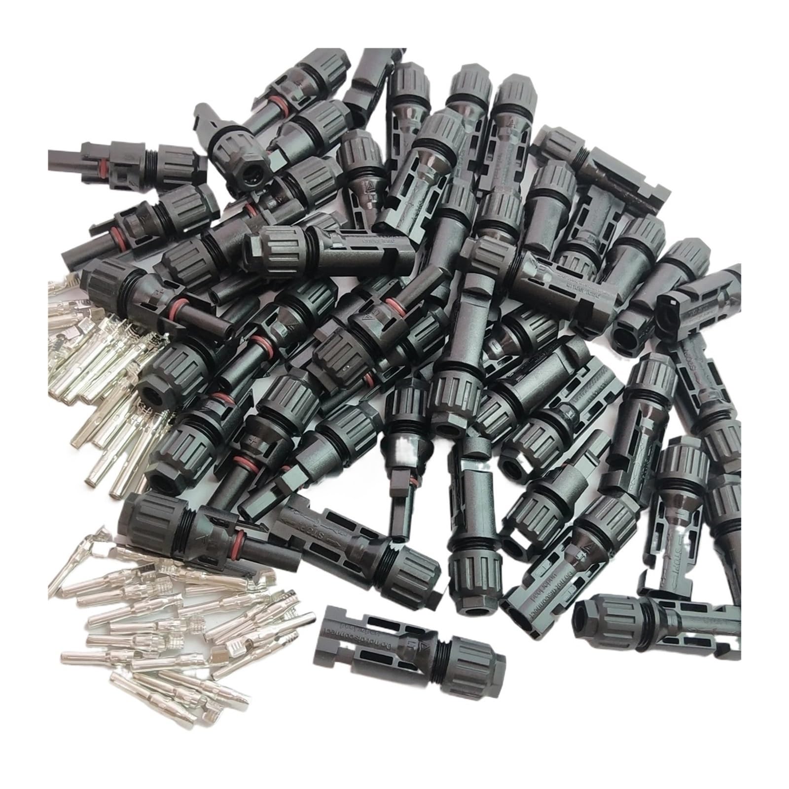 5 10 20 30 50 100 paar Solar PV Stecker männlich und weiblich 1000VDC 30A Solar Panel Abzweigverbinder for PV Kabel 2.5/4/6mm2(10 Pairs) von QXYSLHKC