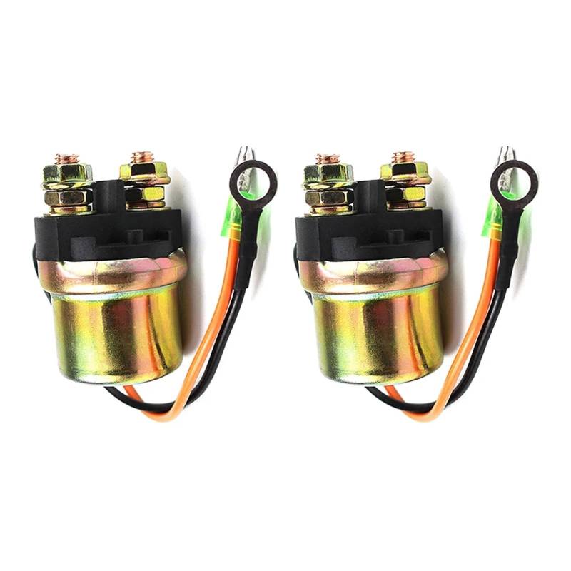 Anlassermagnetrelais for 15 20 25 30 40 50 90 115 150 175 F9.9 F13.5 FT9.9 FT50 FT60 6C 8C C75 C80 C85 6G1-81941-00-00(2 pcs) von QXYSLHKC