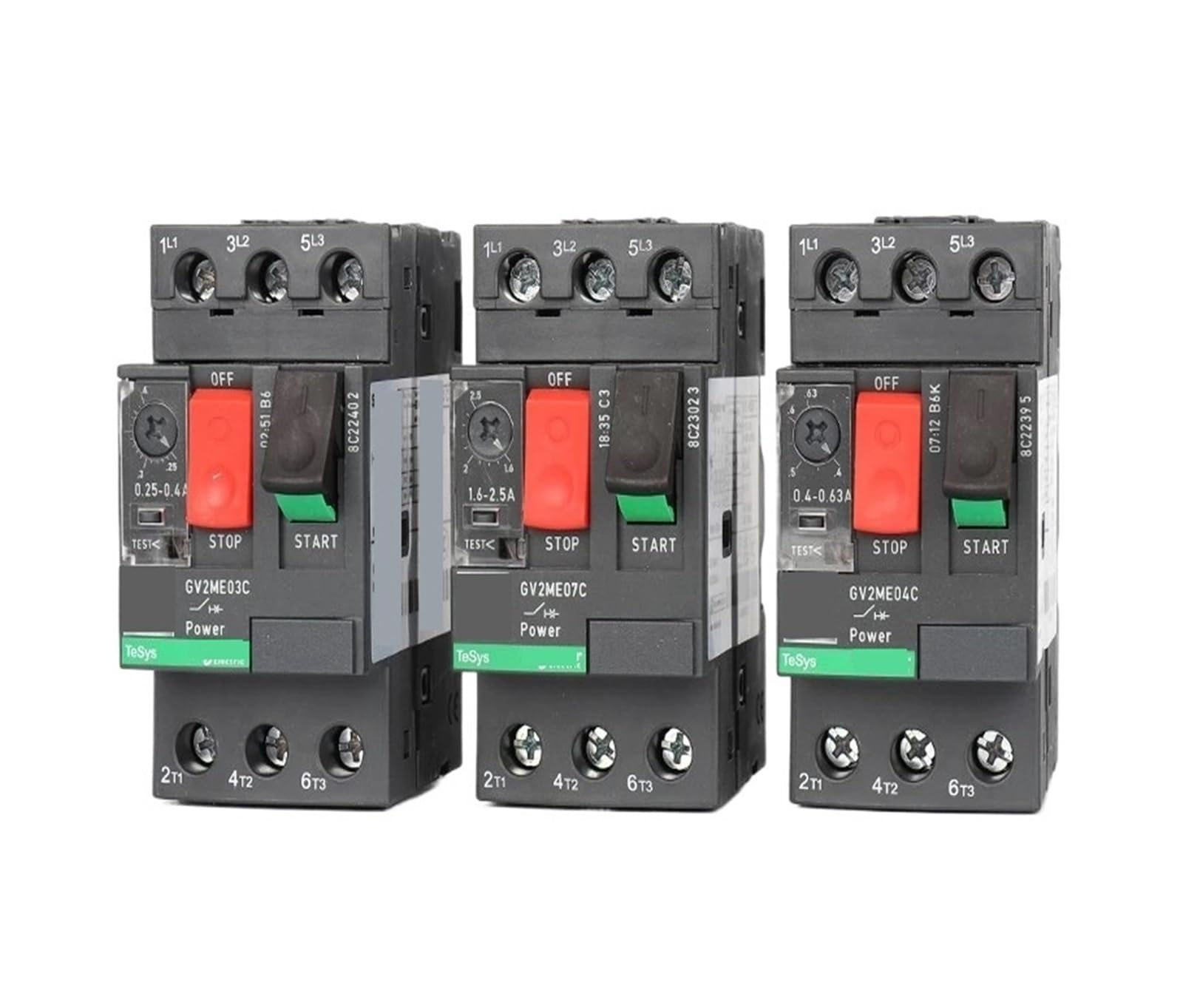 Elektrische Leistungsschalter GV2ME01/2/3/4/5/6/7/8/10/20/21/22/32C Motorschutzschalter(GV2ME21C 17-23A) von QXYSLHKC
