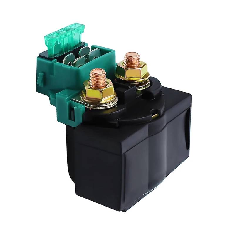 Motorrad Starter Magnet Relais for CB125 CB-1 CB400 CB400F CB400SF CB 450 550 650 700 CB750 CB750F CB 900 1000 CB1100F(Army green) von QXYSLHKC