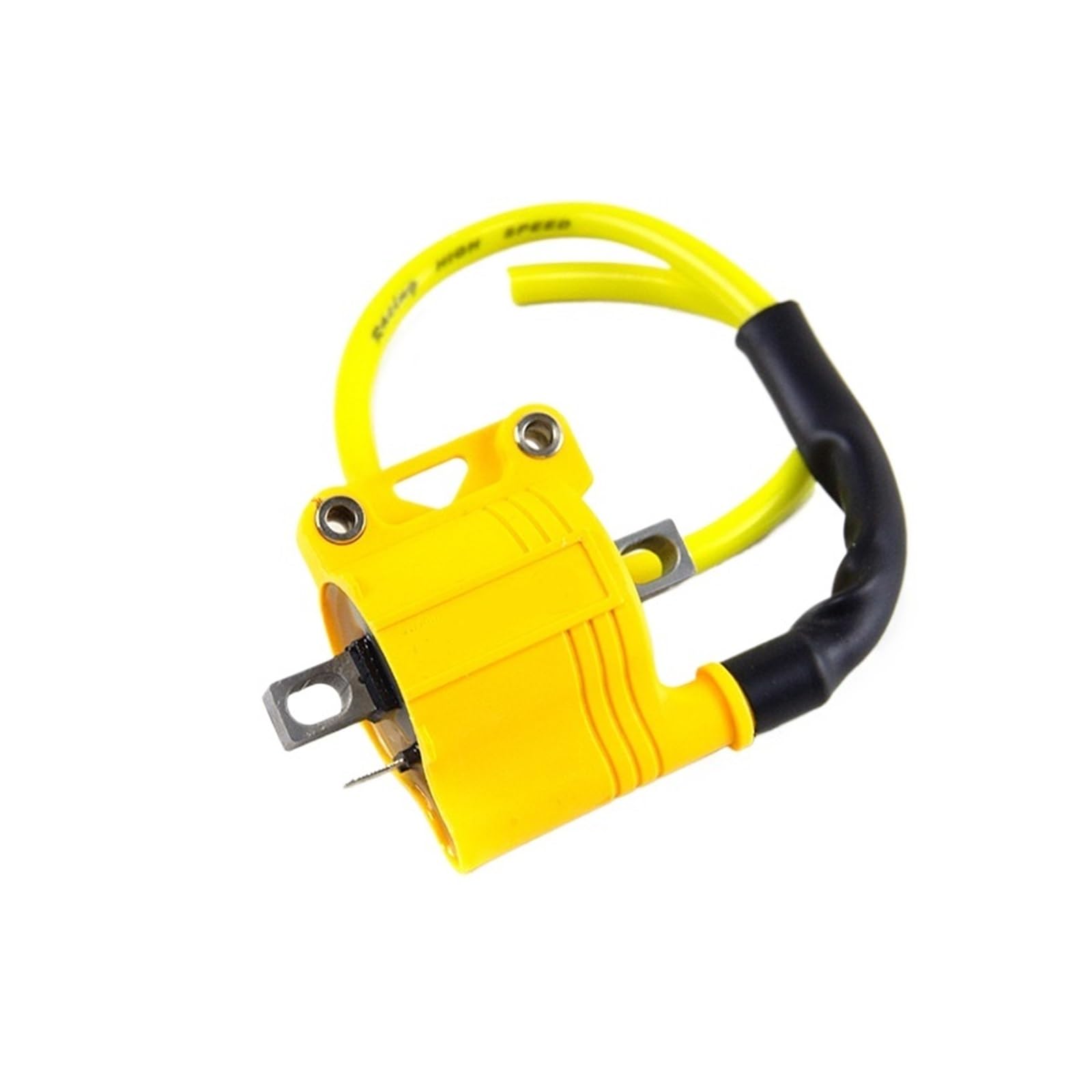 Universal Zündspule for Motorrad Dirt Bike Roller 2T 4T Motor Zündung System Moped Off-road Racing(Yellow) von QXYSLHKC