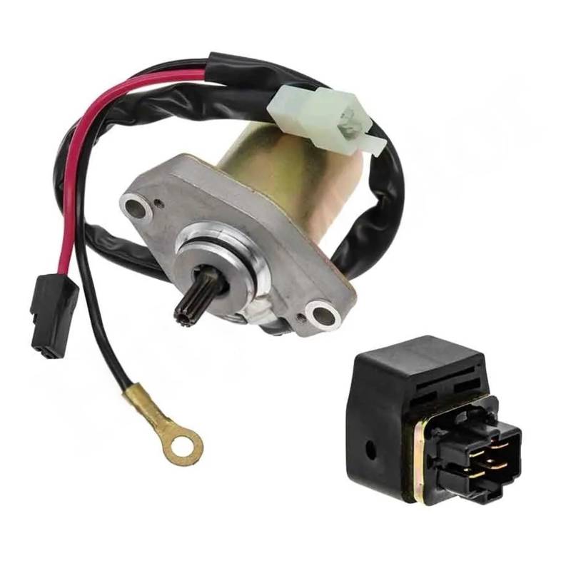 Start Relais Anlasserrelais-Set Für Polaris Predator 50 2004–2006 Scrambler 50 2001–2003 E-TON AXL-50 NXL-50 RXL-50 50ccm Roller 0450532 von QXZSGXOF
