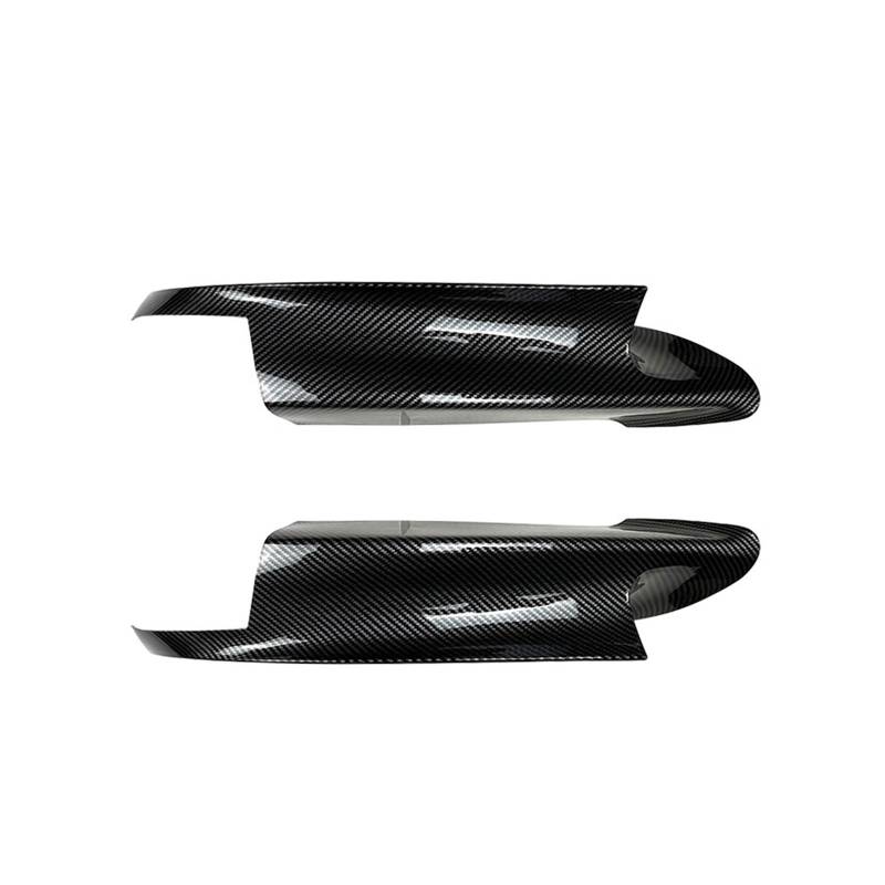 4 Stück 2006 bis 2013 Kompatibel for BMW 3er M3 E90 E91 E92 E93 Frontspoilerlippe Splitter Diffusor Spoiler von ABS Gloss Black Body Kit(Lip Carbon Look) von QYKNTXJM