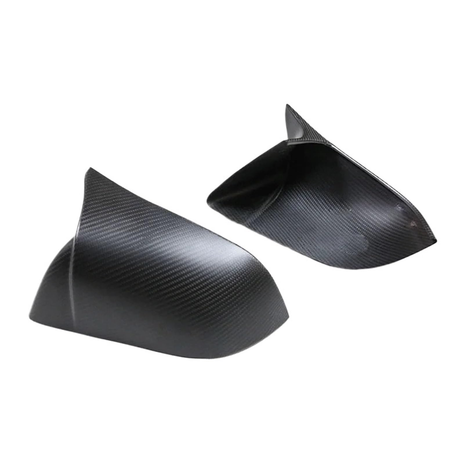Außenrückspiegelabdeckung Gehäuse Fall Kompatibel for Tesla Modell Y Modell 3 2017-2022 Ersatzschale Auto-Styling(Model Y matte) von QYKNTXJM