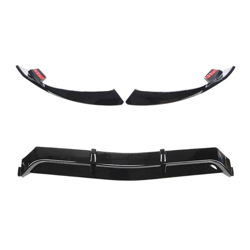 Auto Coupe Frontschürze Lippe Kompatibel for Benz C Klasse W205 C205 C200 C250 C260 C300 C400 C450 Body Kit Spoiler Splitter Diffusor(Black(2014-2018)) von QYKNTXJM