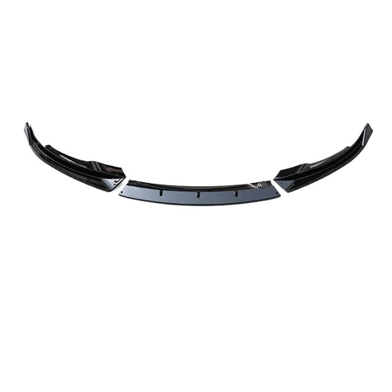 Auto-Front-Heckstoßstangenlippe, Kinn-Diffusor, Body-Kit, Spoiler-Deflektor, kompatibel mit Tesla Model 3, Model Y 2017–2023, Außenzubehör(3 front lip black) von QYKNTXJM