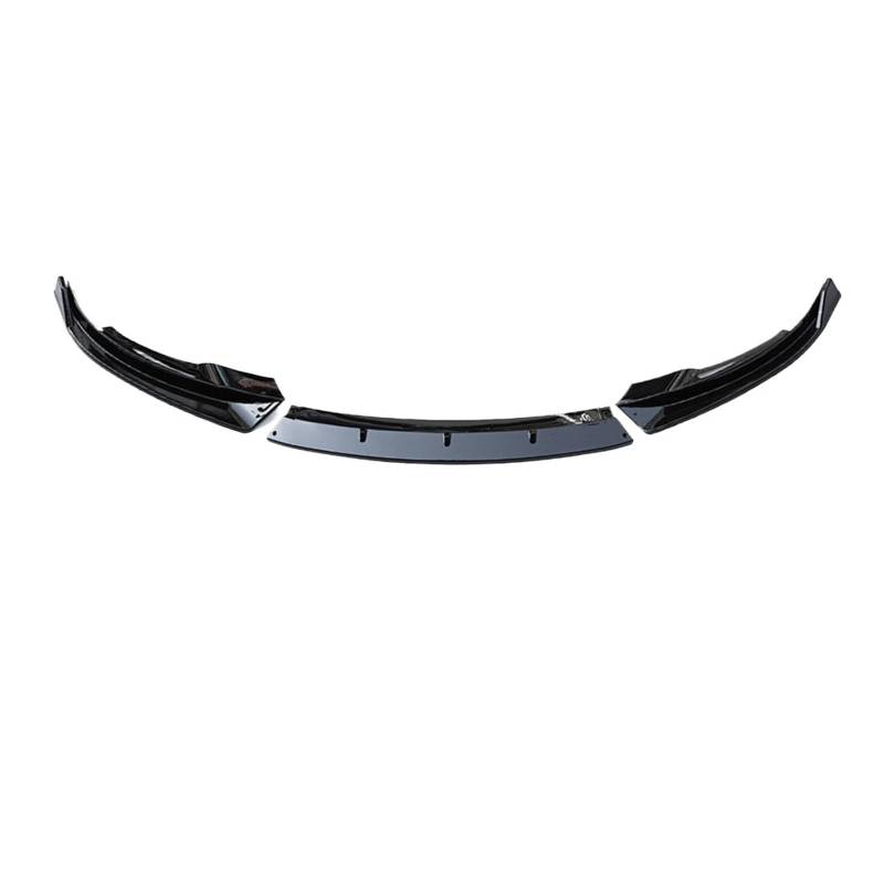 Auto-Front-Heckstoßstangenlippe, Kinn-Diffusor, Body-Kit, Spoiler-Deflektor, kompatibel mit Tesla Model 3, Model Y 2017–2023, Außenzubehör(Y front lip black) von QYKNTXJM