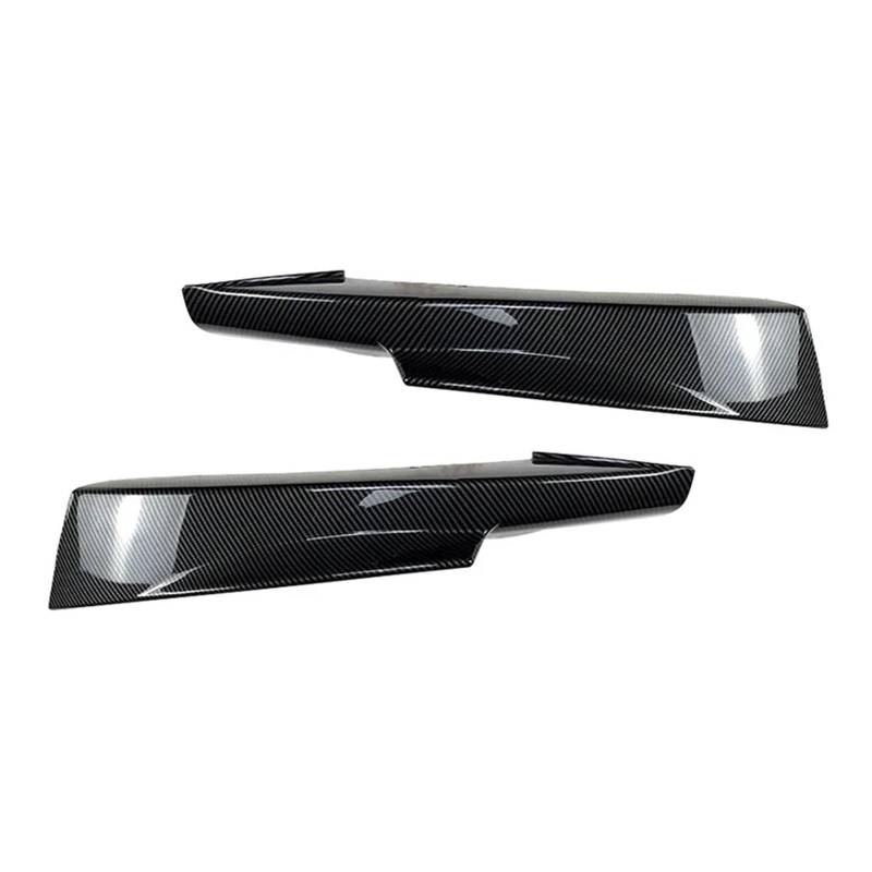 Auto Front Stoßstange Lip Splitter Diffusor Body Kits Spoiler Stoßstange Schutz Schutz Kompatibel for BMW 3 Serie E90 E91 LCI Sport 2009-2012(Carbon Look Splitter) von QYKNTXJM