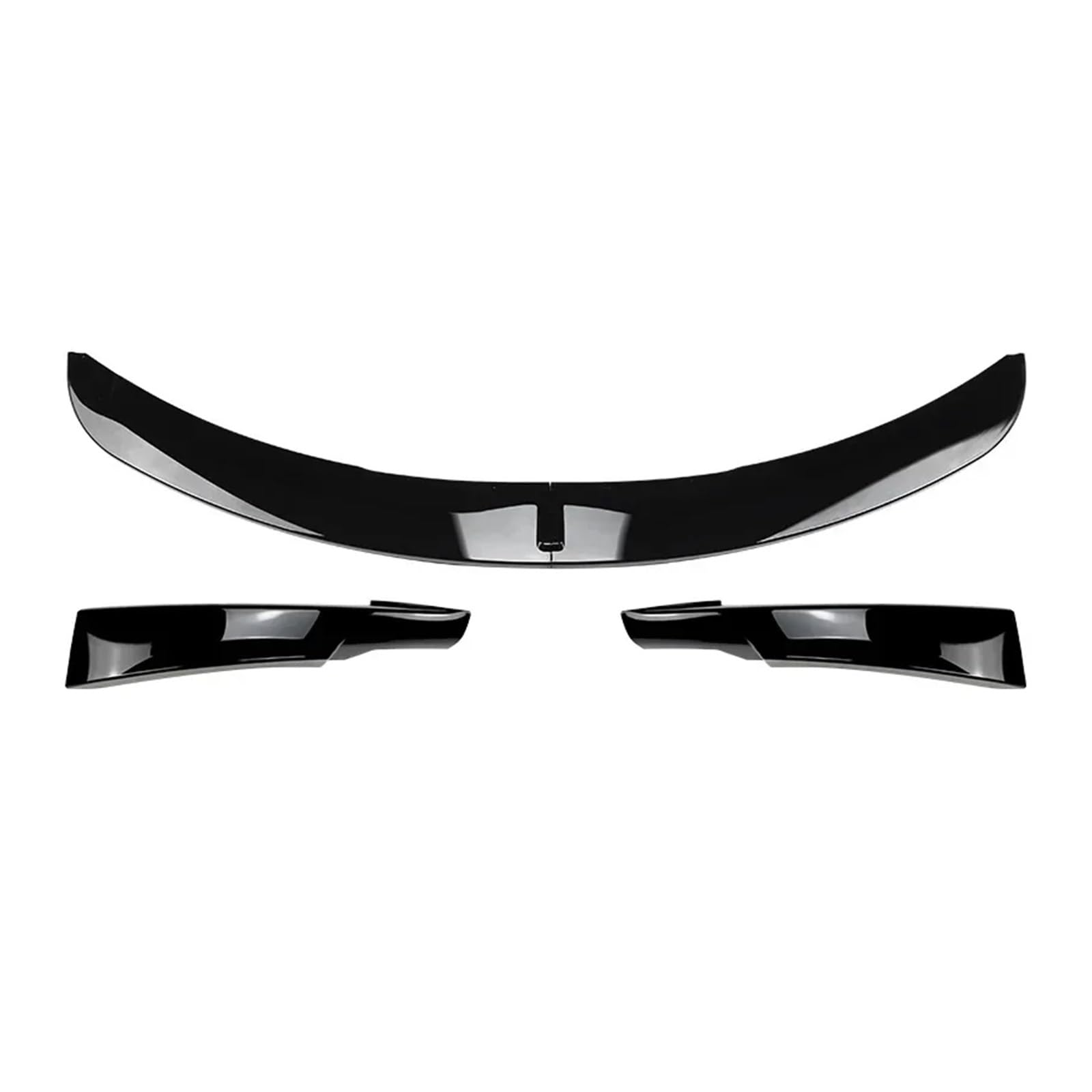 Auto Front Stoßstange Lip Splitter Diffusor Body Kits Spoiler Stoßstange Schutz Schutz Kompatibel for BMW 3 Serie E90 E91 LCI Sport 2009-2012(Gloss Black Set) von QYKNTXJM