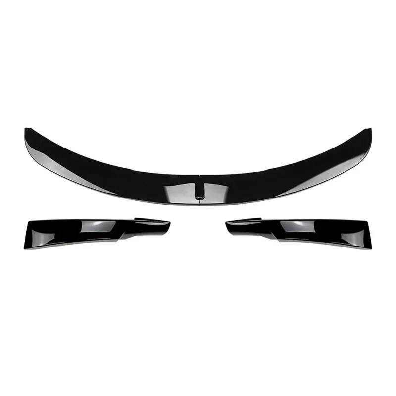 Auto Front Stoßstange Lip Splitter Diffusor Body Kits Spoiler Stoßstange Schutz Schutz Kompatibel for BMW 3 Serie E90 E91 LCI Sport 2009-2012(Gloss Black Set) von QYKNTXJM