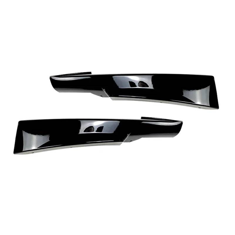 Auto Front Stoßstange Lip Splitter Diffusor Body Kits Spoiler Stoßstange Schutz Schutz Kompatibel for BMW 3 Serie E90 E91 LCI Sport 2009-2012(Gloss Black Splitter) von QYKNTXJM