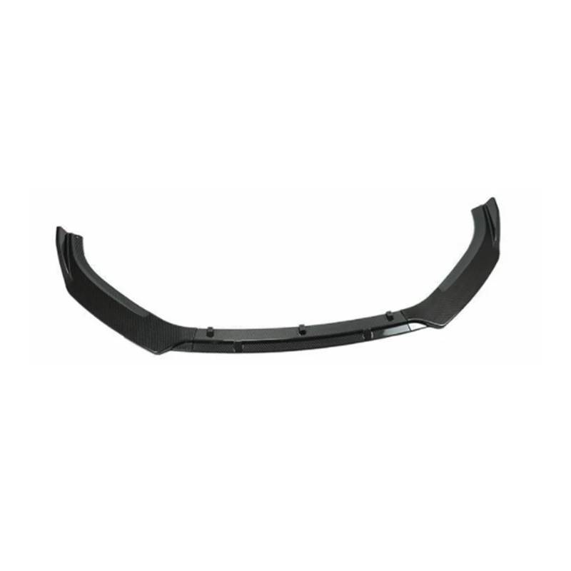 Auto Front Stoßstange Lip Splitter Kompatibel for Mazda 3 Axela 2014 2015 2016 2017 2018 Unteren Diffusor Schutz Spoiler Körper Kit trim(Carbon Look) von QYKNTXJM