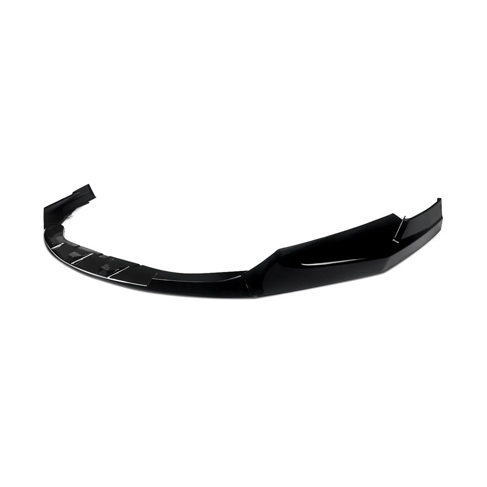 Auto-Frontsplitter-Stoßstange, kompatibel mit BMW G80 M3 G82 G83 M4 2021–2023, Lippenspoiler, Unterkörper-Kit, Zubehör, glänzend schwarze Kohlefaser(Glossy Black) von QYKNTXJM