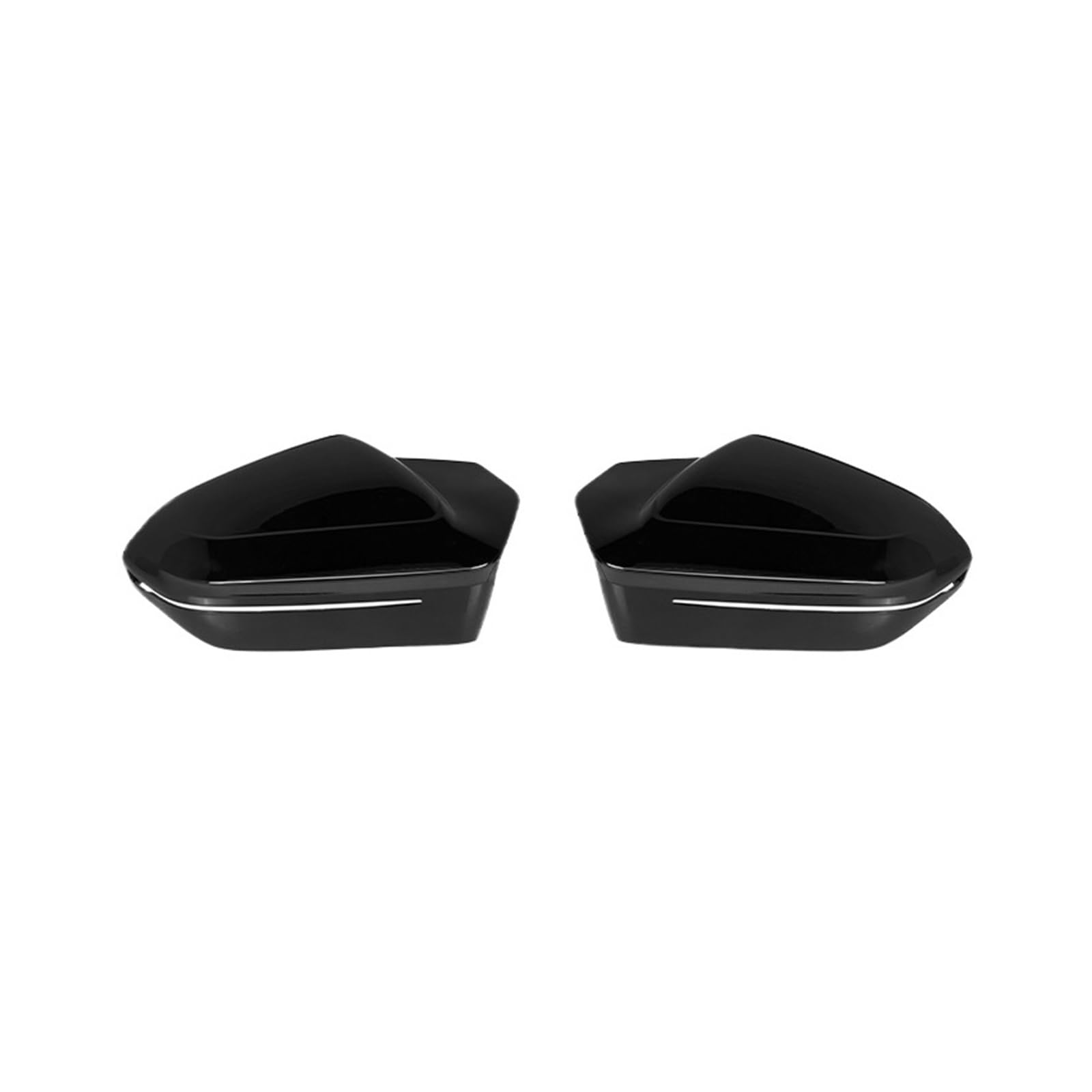 Auto-Seitenspiegelabdeckung aus trockenem Carbonfasergewebe, kompatibel mit BMW 5er-Reihe G60 2024-IN. Rückspiegelkappe, kompatibel mit BMW 7er-Reihe G70 2023-IN.(Style 3) von QYKNTXJM